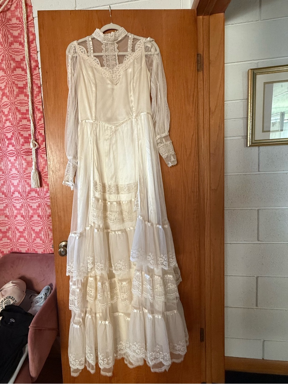 Vintage Gunne Sax Wedding Dress sz 13